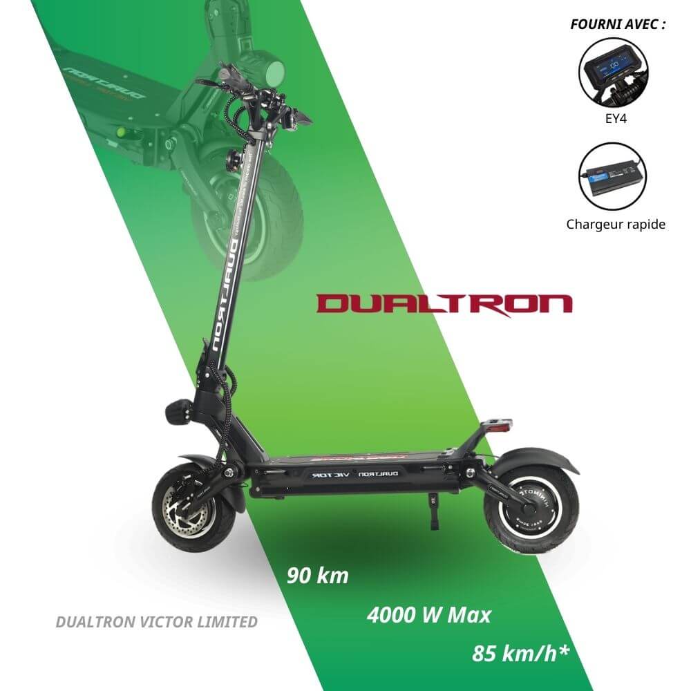 Trottinette électrique Dualtron Victor Limited + Chargeur rapide