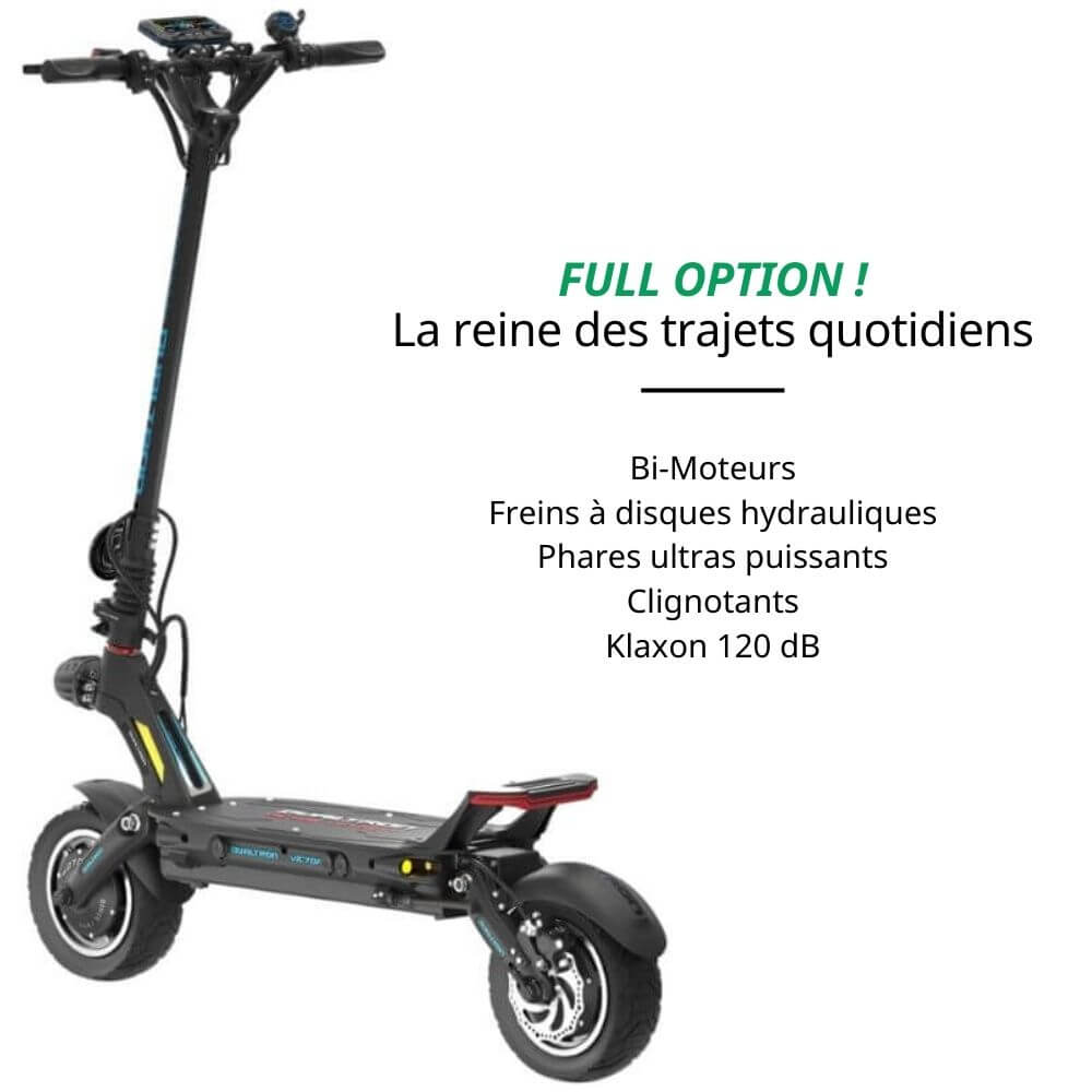 Trottinette électrique Dualtron Victor Luxury + (EY4)