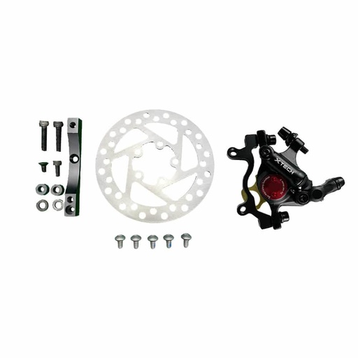 [3770018713861] Kit étrier de frein Xtech semi-hydraulique + disque 120mm